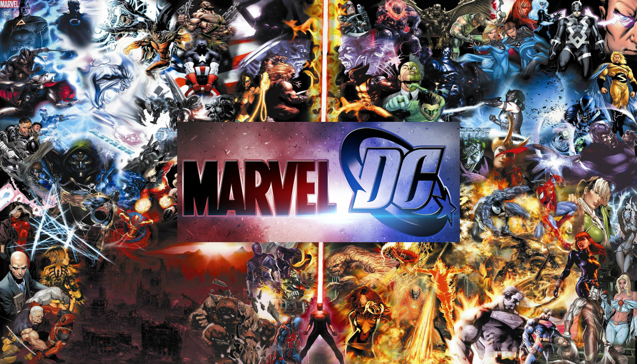 brand wars Marvel DC